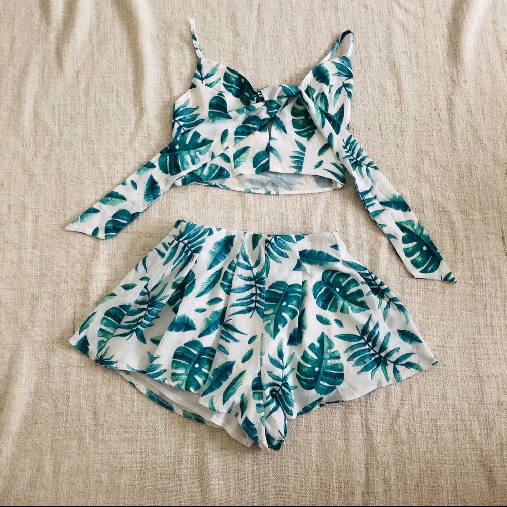 Solaris style two piece set tropical - Picture 4 of 8